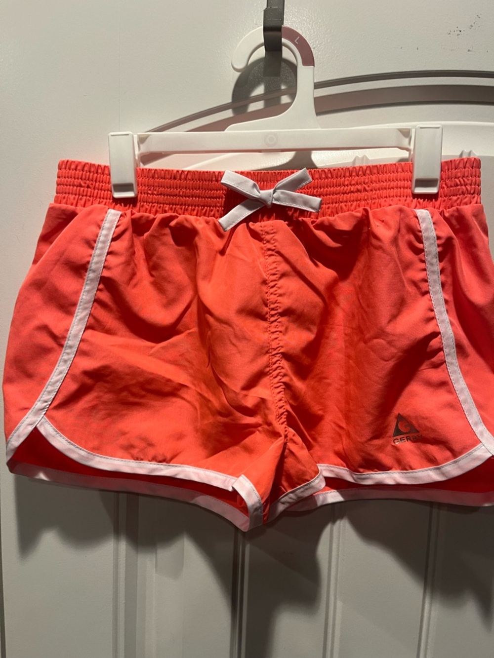 Gerry Weber Coral-Red Elastic Waist Shorts